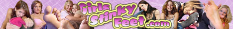  #1 Stinky Female Foot Fetish website with 100% authentic smelly feet!